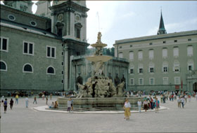 Salisburgo: la piazza centrale