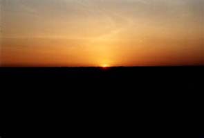 Alba nel deserto